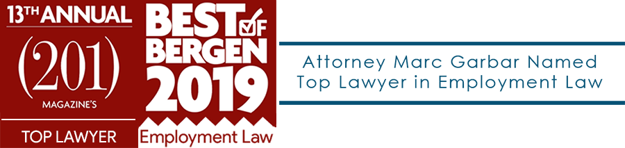 Top Lawyers 2019 Top Employment 2019 Bergen Magazine County