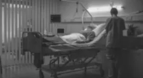 accident injury victim in hospital with medical team