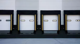 Loading dock with 4 bays