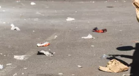 Debris on roadway can lead to motorcycle accident