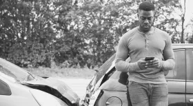 Man upset after CT car accident with uninsured motorist