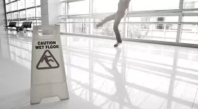 Slip and fall case proof point