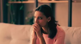 car accident involving medical event woman worried