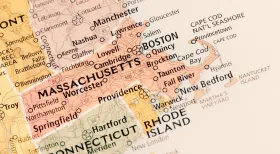 Massachusetts map for no-fault insurance