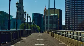 Pedestrian bridge in Connecticut accident claim