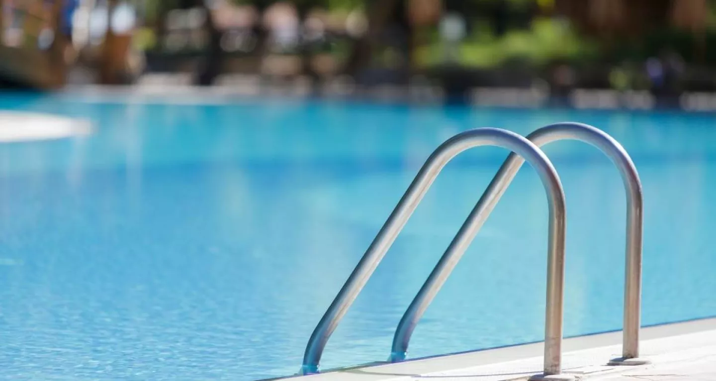 Swimming pool ladder in New Jersey