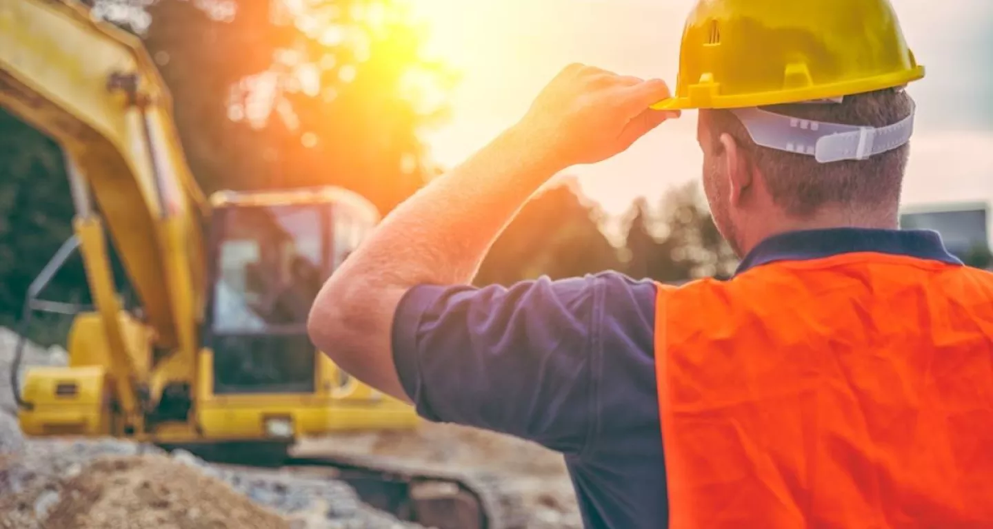 Hurt construction worker onsite in New York