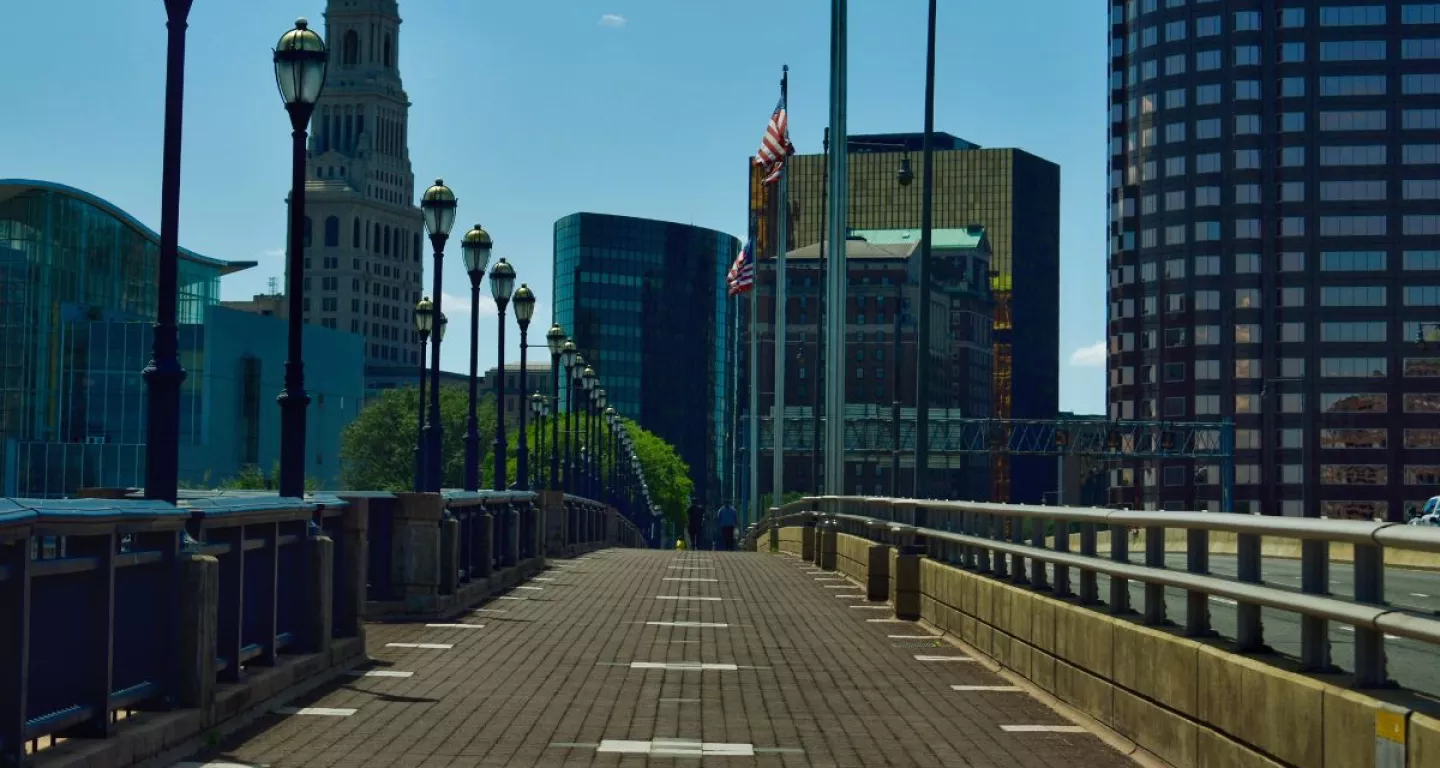 Pedestrian bridge in Connecticut accident claim